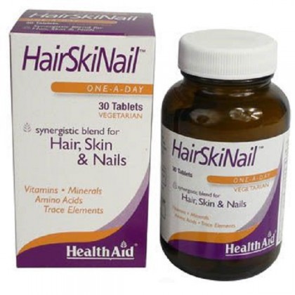 HEALTH AID Hair Skin & Nail Formula 30 Ταμπλέτες